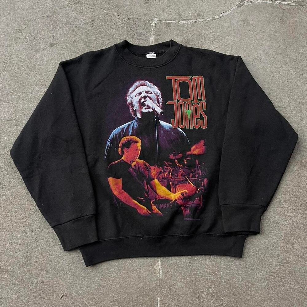 VINTAGE 90s Tom Jones Sweatshirt